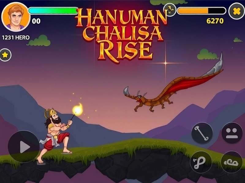 Hanuman Chalisa Rise Gameplay Screenshot